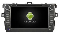 Navirider автомобильный dvd-плеер мультимедиа авторадио android 8,1 wifi экран gps навигация для Toyota Corolla 2007-2012 магнитофон