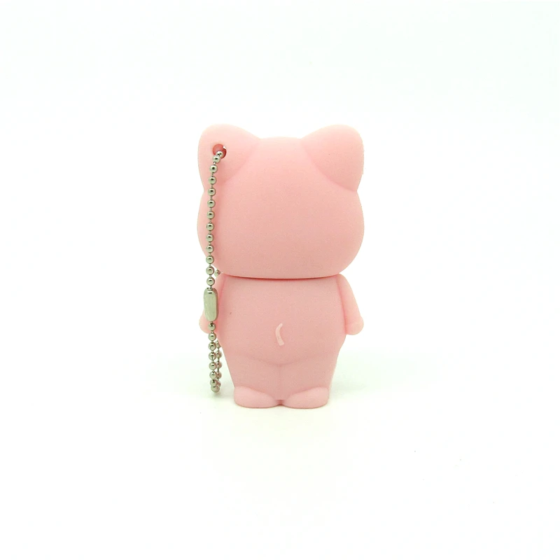 Милый мультяшный розовый usb флеш накопитель в виде свиньи 4 ГБ 8 16 32 флешка карта