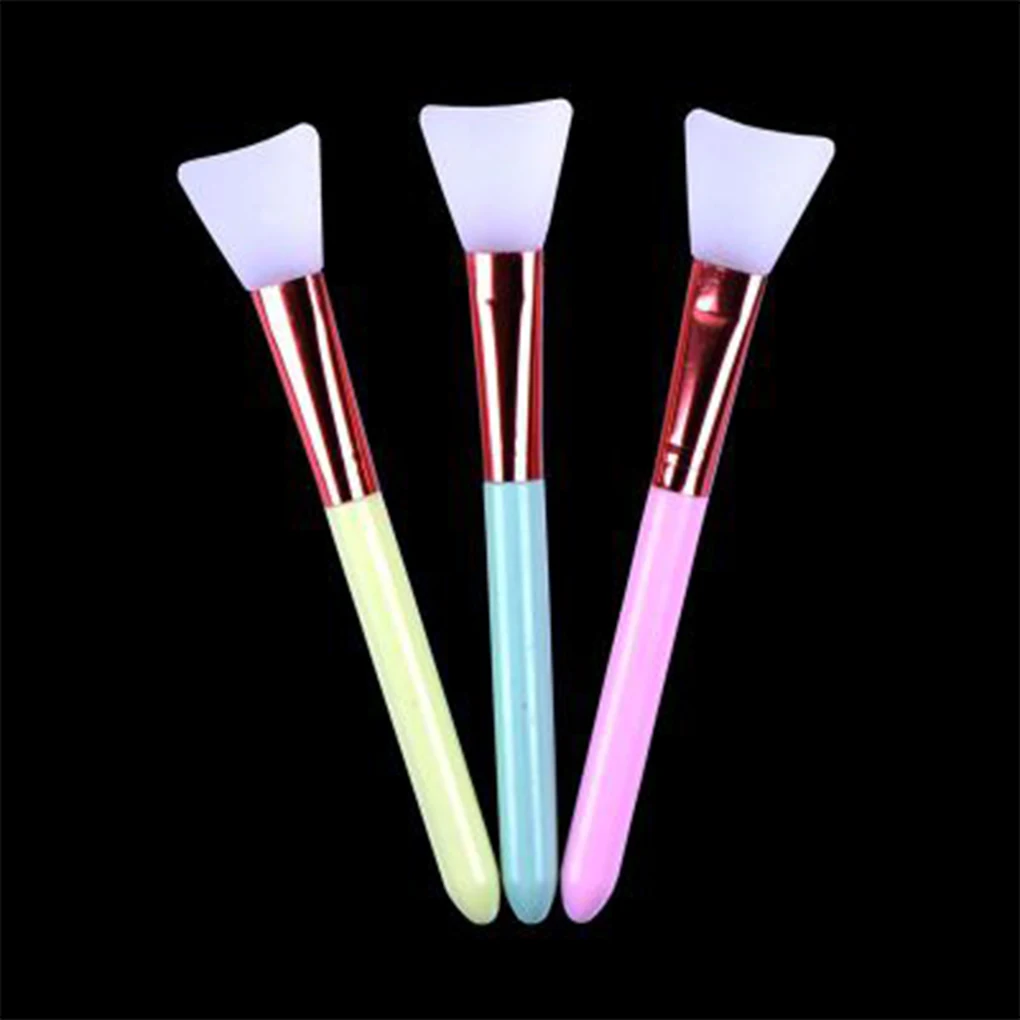Silicone Makeup Brush Mask Beauty Tools Durable DIY Stick Facial Face Mud Mixing Skin | Красота и здоровье