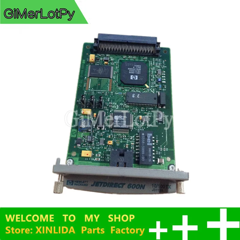 GiMerLotPy J3113A J4169A J6057A J7934A J7964G 10/100tx для сетевой печатной серверной карты JetDirect 600N 610N 615N