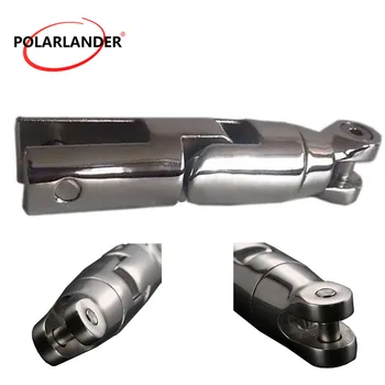 

8/10 Stainless Steel Chain Anchor Pin Boat Accessories Double Swivel Connector Anchor Marine Hardware Universal Boat