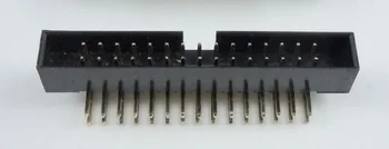 

10 Pcs Box Header 30Pin 2x15P 2.0mm Pitch Male Shrouded PCB right angle IDC Socket dual rows space 2.0 Through hole DIP