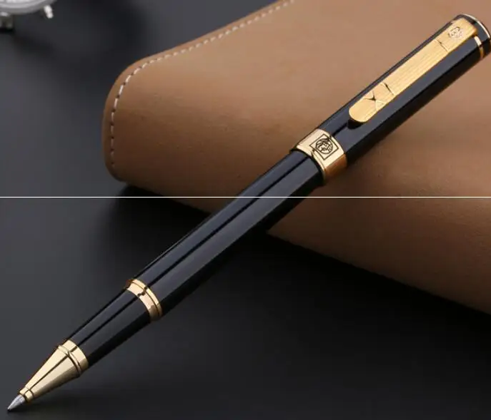 Высококачественный Пикассо Pimio 902 роллер офисная деловая ручка подарок черные чернила Заправка ручки для подписи с Роскошная подарочная коробка