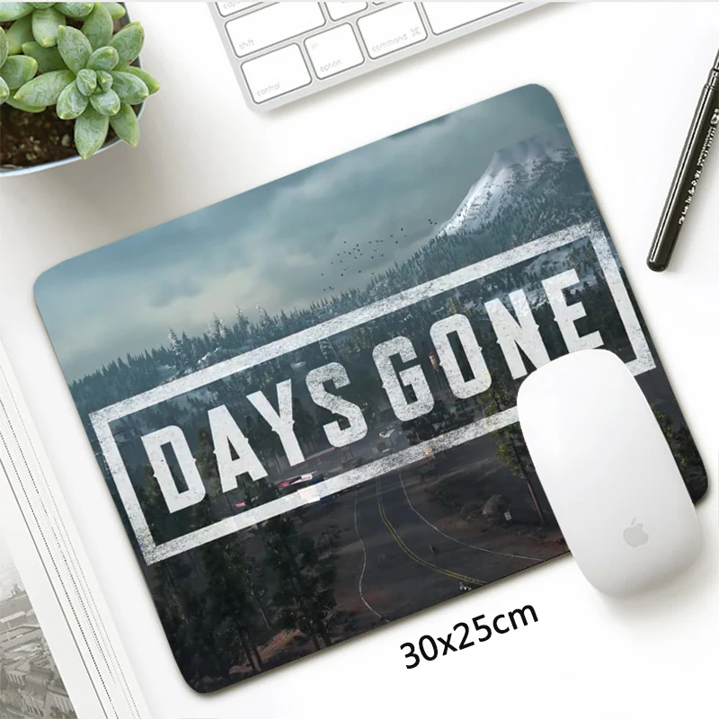 

SIANCS 30x25cm Days Gone gaming MousePad Customized Computer Laptop mat Small Size Locking Edge Speed Gamer Mouse Pad