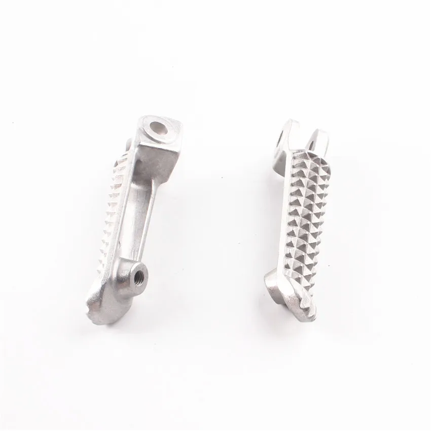 Передняя подставка для ног Yamaha YZF R1 1998-2011 YZF R6 1999-2012 YZF R6S 2003-2008 серебристый