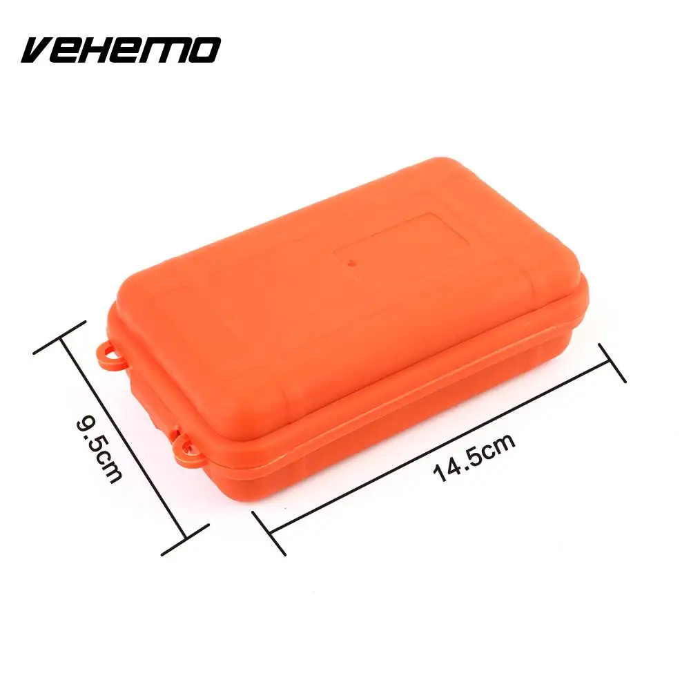 

Vehemo Plastic Survival Case Outdoor Bag Storage Matches Container for Sports & Outdoors Emergency Pill Tools for Accessorie