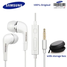 Samsung original fone de ouvido ehs64 com fio 3.5mm no ouvido com microfone para samsung galaxy s8 s8edge s9 s10 s10 +