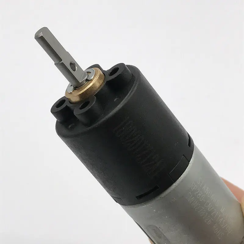 DC 3 V 6 5V 23RPM медленная скорость 24mm мини 280 Планетарная шестерня редуктора Мотор 216: 1