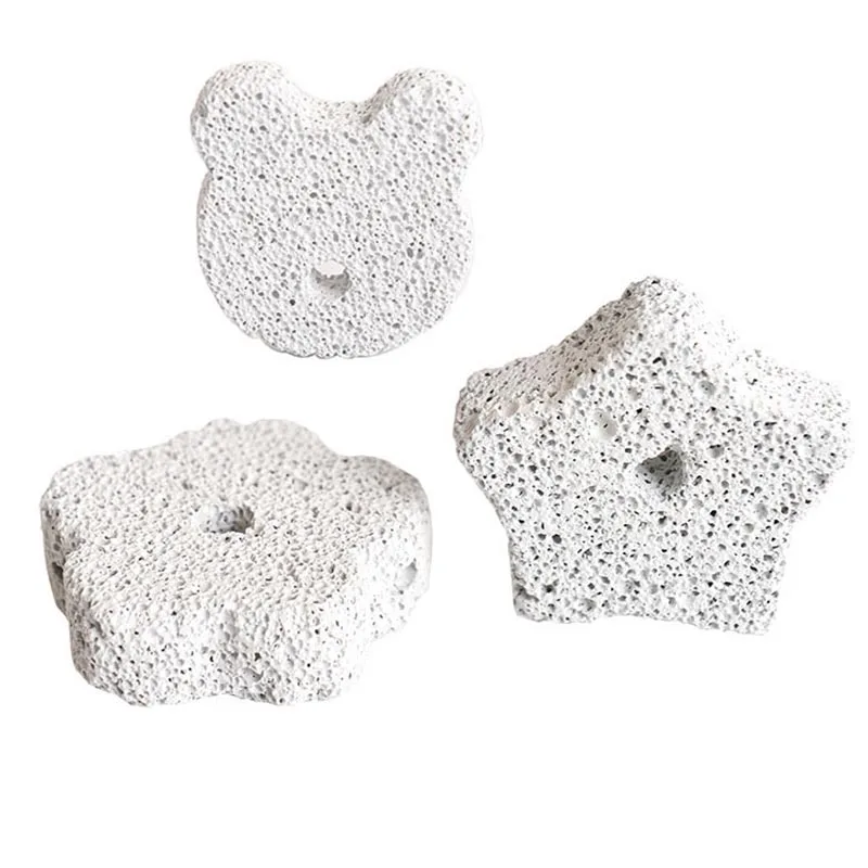 2PC Hamster Pumice Lava Molar Stone Totoro Squirrel Volcanic Teeth