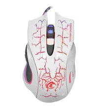 Reliable 6 buttons 1200 / 1600 / 2400 / 3200/5500DPI New 6D LED Optical USB Wired 5500 DPI Pro Game Mouse For Laptop PC Gaming