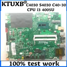 KTUXB 6050A2650901. A01 относится к lenovo C4030 S4030 C40-30 материнская плата все-в-одном Процессор i3 4005U DDR3 тестовая работа