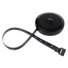 1.5m/60inch Black Tape Measures Dual Sided Retractable Tools Automatic ABS Flexible Mini Sewing Measuring Tape ► Photo 2/6