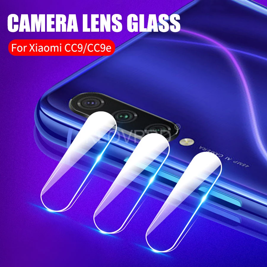

for Xiaomi Mi CC9 CC9e 8 9 SE A3 A2 Lite 9T Redmi Note 7 5 6 K20 Pro Pocophone F1 Camera Lens Tempered Glass Back Protector