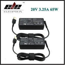 2x AC адаптер ноутбука Мощность адаптер Зарядное устройство 20 V 3.25A 65 Вт для lenovo Thinkpad X1 углерода lenovo G400 G500 G505 G405 Yoga 13