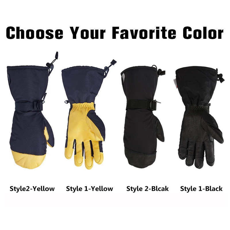 جديد رجل الرياضة تزحلق على الجليد الثلج الدراجات النارية ركوب الشتاء يندبروف ماء للمرأة للجنسين الثلوج