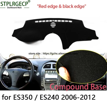 

StplrgeCP For lexus ES350 ES240 double layer Car Dashboard Cover Avoid Light Pad Instrument Platform Dash Board Cover Sticker