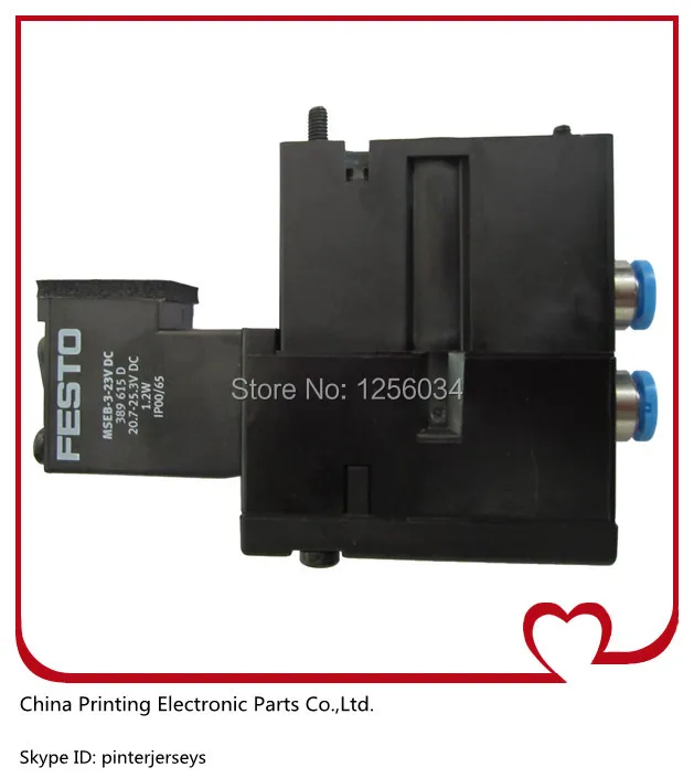 

5 pieces high quality heidelberg valve M2.184.1121, MEBH-4/2-QS-6-SA