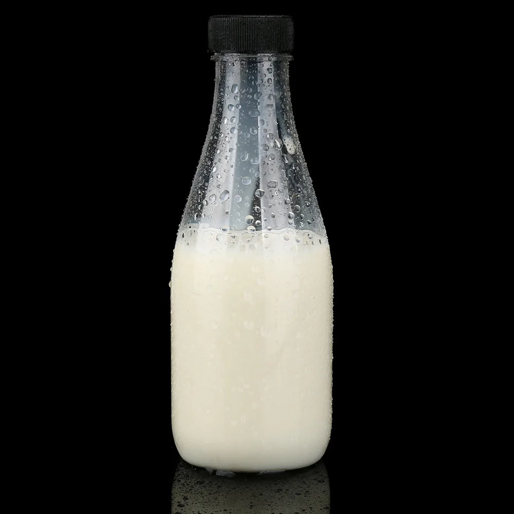 

Milk Cup Summer Breakfast Cup Plastic Milk Juice Brief Cute Milk Juice Light Bulbs Creative Bottle D402