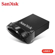 SanDisk CZ430 USB 3,1 USB флеш-накопитель 256 г 128 г 32 г Флешка 64 г 16 г usb флешка устройство ручка-накопитель для ноутбуков/планшетов/аудио в автомобиле