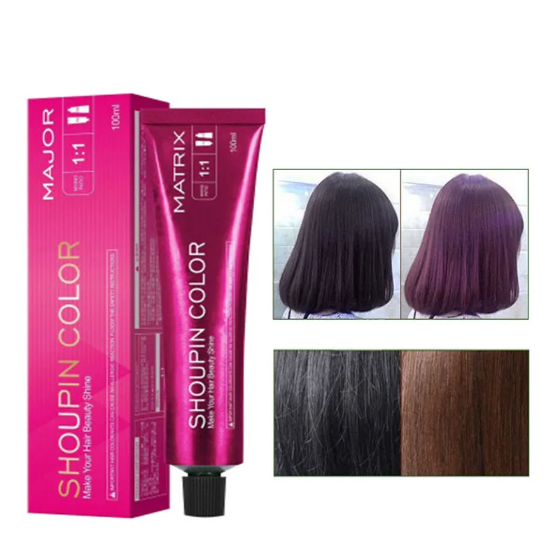 100ml Professional Permanent Hair Dye Wax Ammonia Free Non Toxic