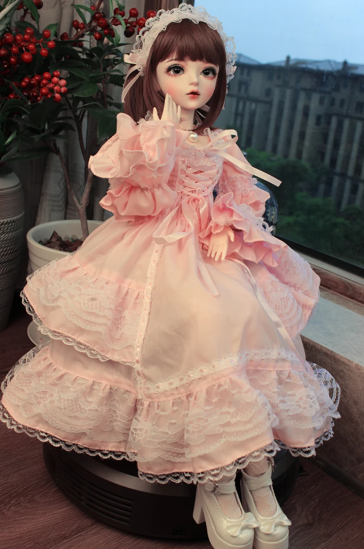 Шарнирная кукла 1/3 BJD подарки для девочки ручная роспись макияж полный комплект
