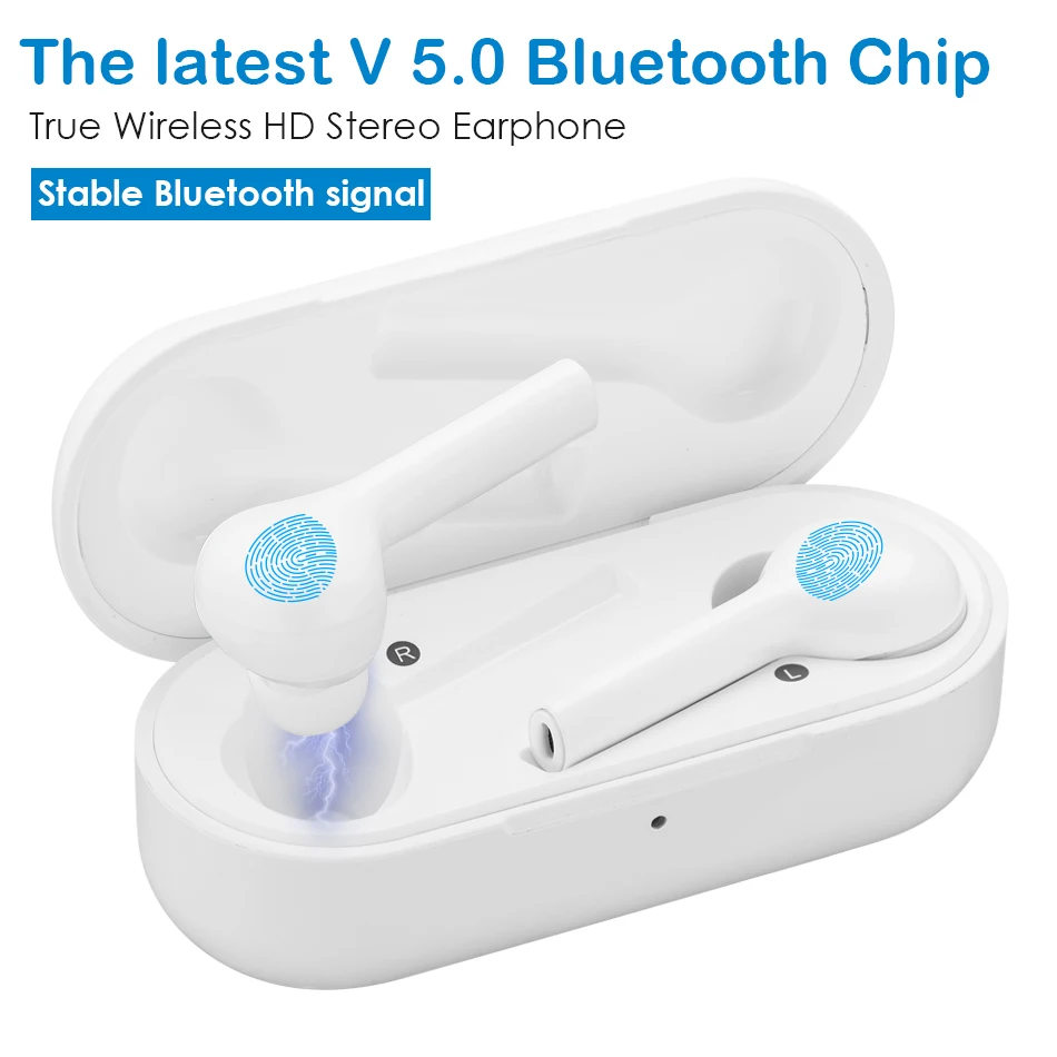 Bluetooth 5 0 TWS наушники беспроводные Blutooth свободные руки спортивные игровая