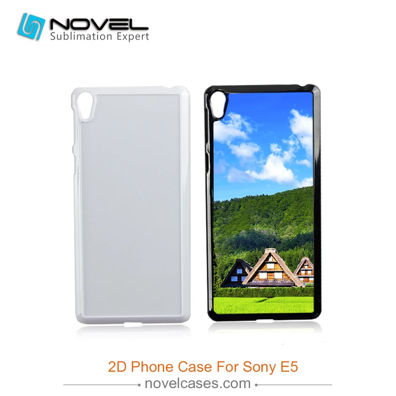 Aluminum Insert Sublimation Cell Phone Case 2d For Sony E5