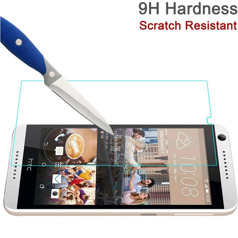 Для HTC Desire 626g/626/626n двойная Sim защита экрана HD закаленное покрытие для телефона HTC626