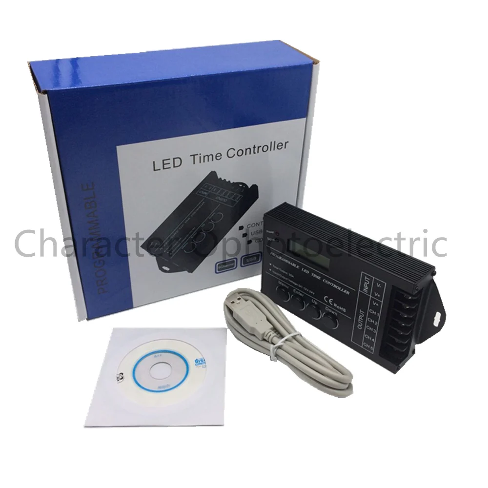 

TC421 WiFi time programmable led controller RGB dimmer rgb lighting timer, DC12~24V input, 5 channels,max 5*4A