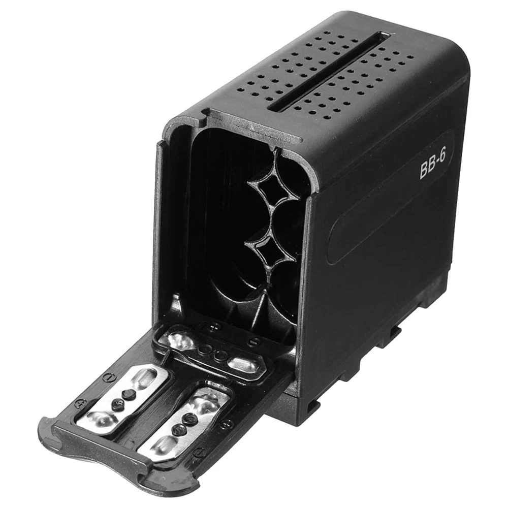 New-BB-6-6pcs-AA-Battery-Case-Pack-Battery-Holder-Power-as-NP-F-NP-970 (1)