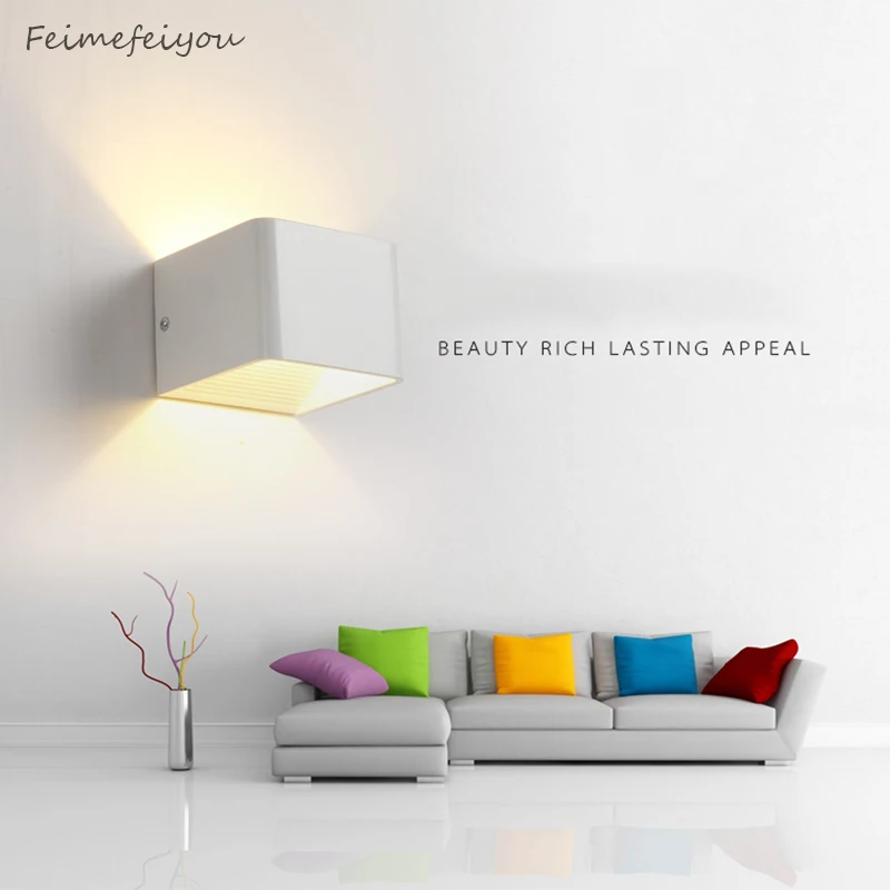 

Feimefeiyou Modern creative aisle wall lamp bedroom bedside lamp corridor staircase hotel project LED indoor wall lamp