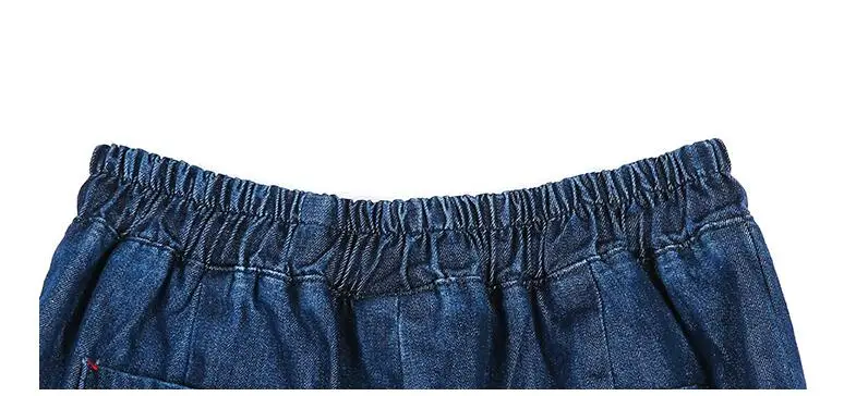 1019 2018 весна эластичный пояс широкие брюки джинсы женщина вспышки Штаны хип-хоп Высокая талия бойфренд джинсы для женщин Свободные Винтаж
