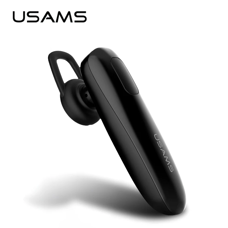 Offerte USAMS Auricolari Bluetooth Senza Fili Stereo Riduzione del Rumore HD con Microfono Vivavoce Bluetooth 4.1 Auricolare per il iPhone Samsung