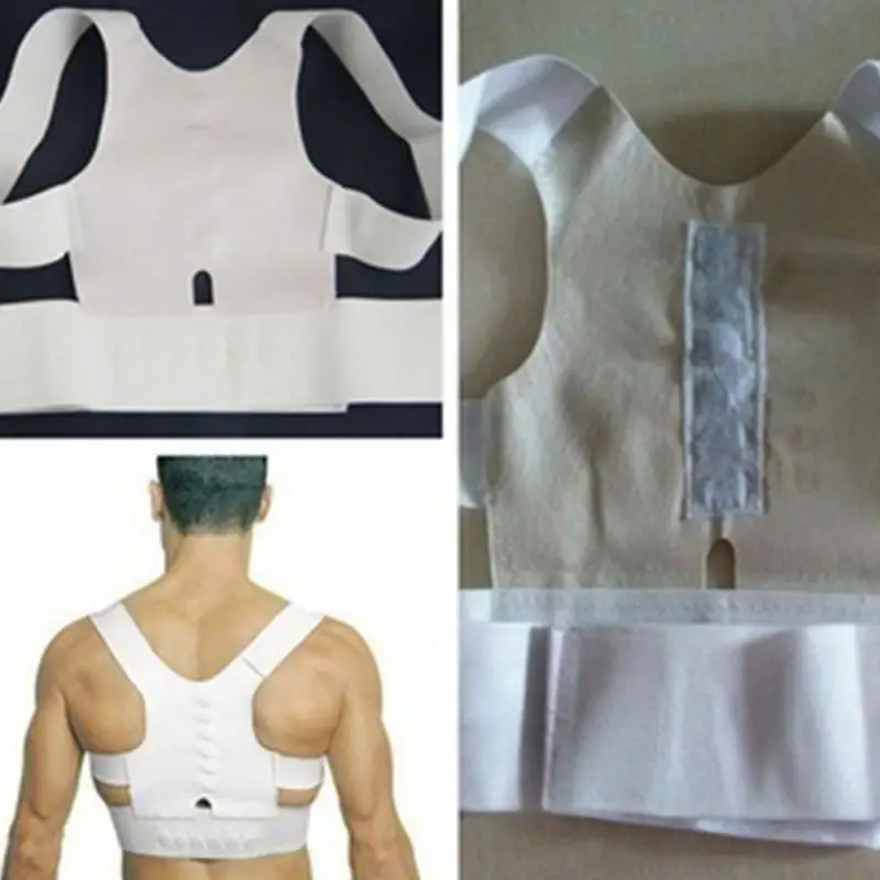 Sitting Vest Lumbar Posture Correction Belt Adjustable Health Care Magnetic Clavicle Adult Braces Shoulder Support Posture Back