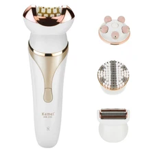 Новая Машинка для удаления волос 4 в 1 женский эпилятор портативный многофункциональный женский Бритва Уход за кожей лица красота безболезненная машина