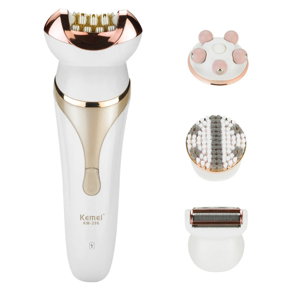 

New Hair Removal Machine 4 in 1 Female Epilator Tool Portable Multifunction Female Shaver Face Skin Care Beauty Painless Machine