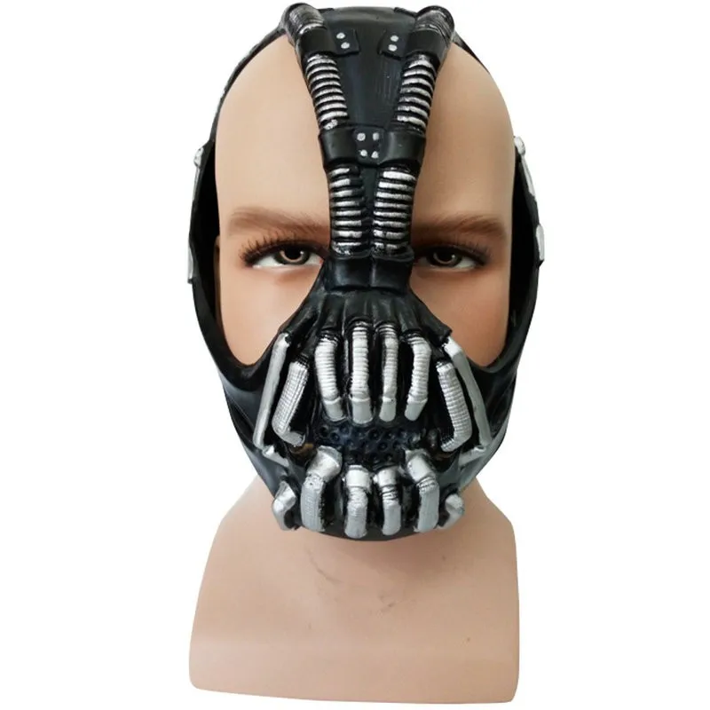 

Bane Mask Batman Dark Knight Horror Mask Halloween Costume Bane Helmet Mask Latex Adult Cosplay Props for Halloween
