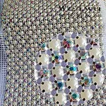 Rhinestone Mesh Trimming 14