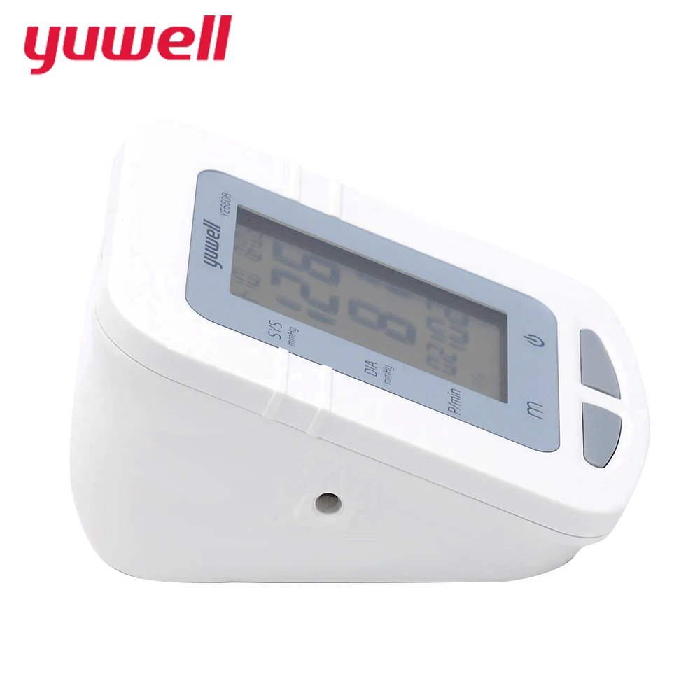 Billige YUWELL Große Manschette blutdruck monitor herzfrequenz monitor automatische blutdruckmessgerät medizinische ausrüstung Diagnose werkzeug 660B