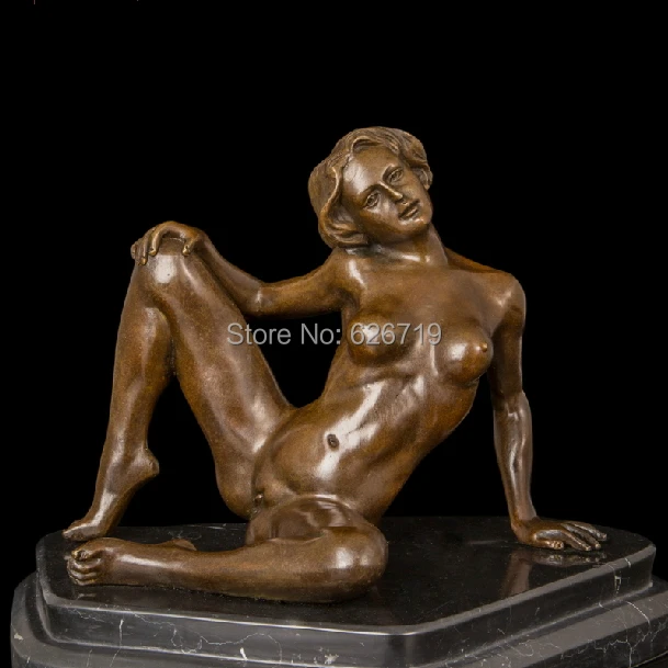 ATLIE BRONZES Западная эротическая Сексуальная скульптура бронзовая ню статуя