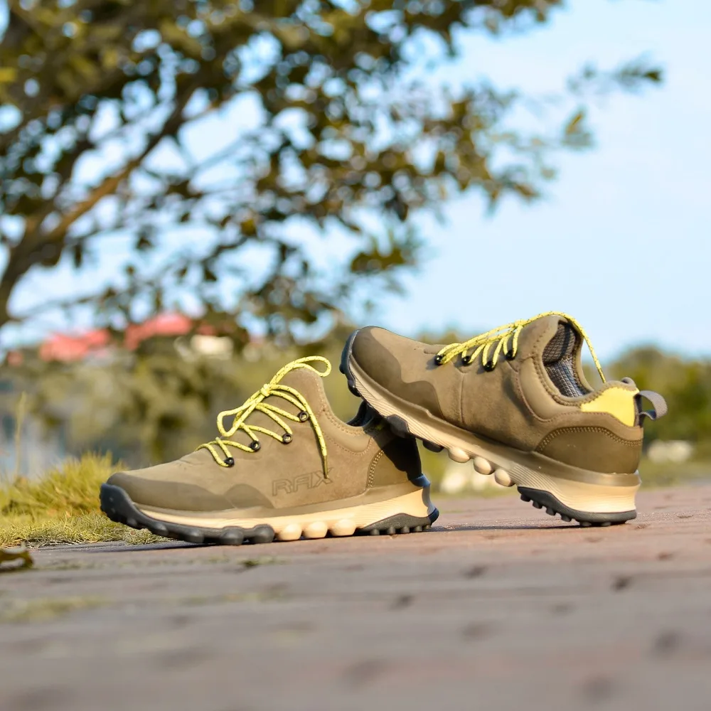 

RAX Men Hiking Shoes Women Outdoor Sports Sneakers Trainers Trekking Woman Sneakers Sapatos Masculinos Lightweight Mountain Shoe