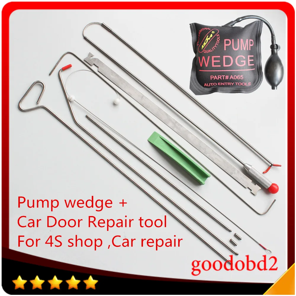 

8PCS/lot Universal Pump Wedge Locksmith Tools Lock Pick Set Open Car Door Lock Opening Tools Car Radio Panel Removal Tools
