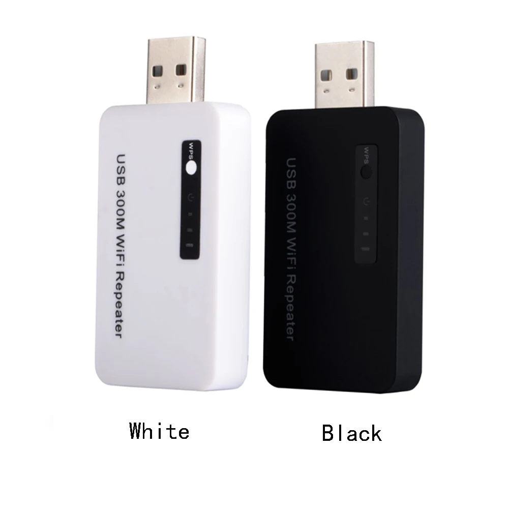 

300M Wireless 2.4 GHZ USB WiFi Repeater Network Router Signal Range Extend Amplifier USB interface