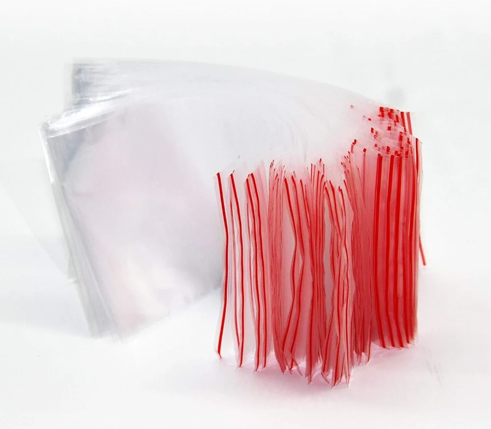Ysmile Clear Zip Lock Plastic Bags Storage Self Adhesive Package Poly