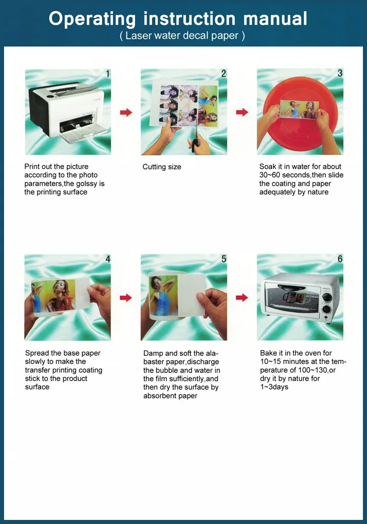 Образцы А4 лазерные Водные Наклейки, бумажные наклейки для ногтей, переводная бумага для воды, переводная бумага для ногтей
