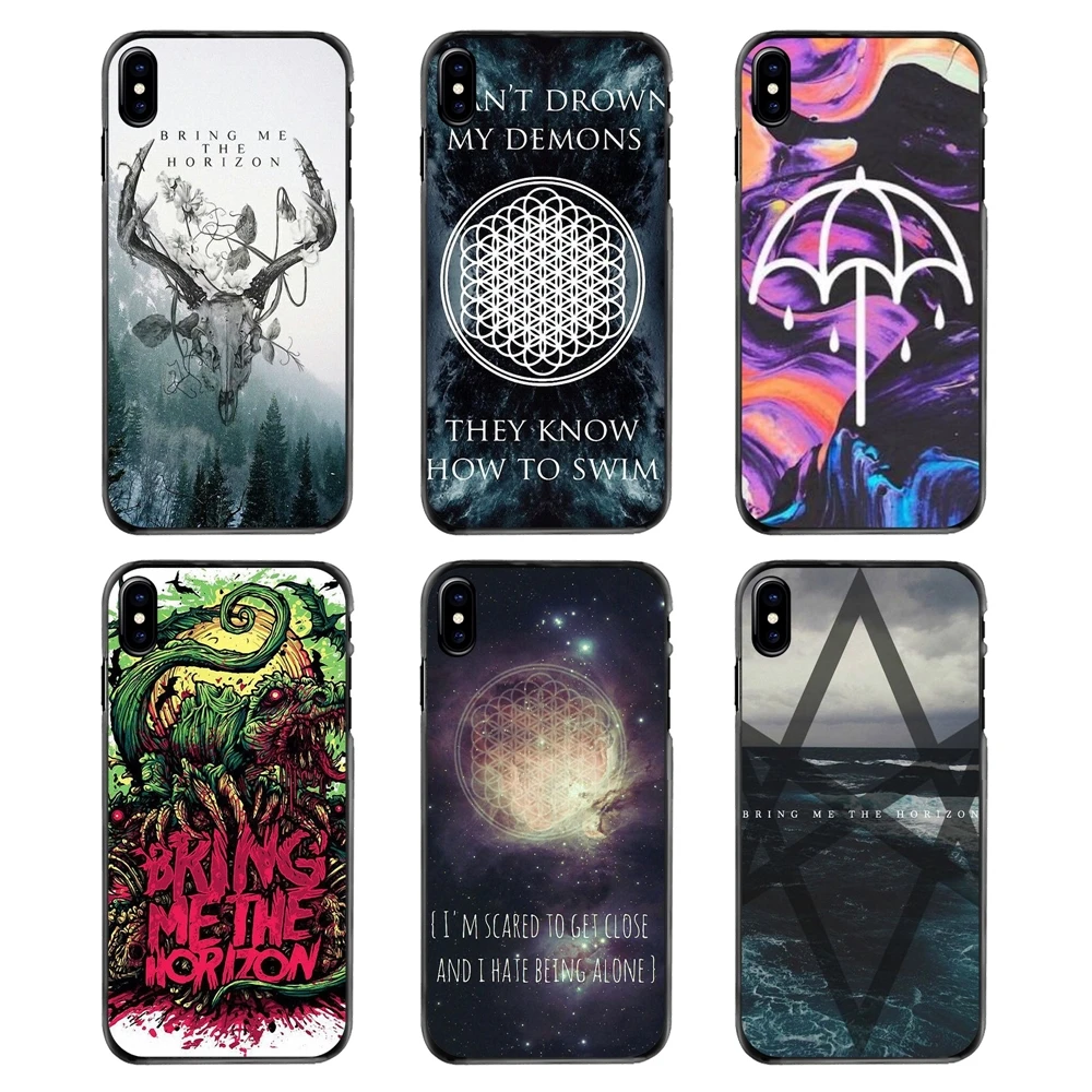 Чехлы Bring Me The Horizon Британская Группа Металкор BMTH для Iphone 4 4s 5 5S 5C SE 6 S 7 8 Plus X XR XS Max iPod