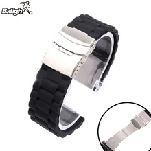 16/18/20 мм/22 мм/24 мм автоматическая машина для наклеивания этикеток Нажмите Бабочка туфли с ремешком и пряжкой ремешок для наручных часов с отворотом раскладная застежка с пряжкой на ремешке браслет на запястье