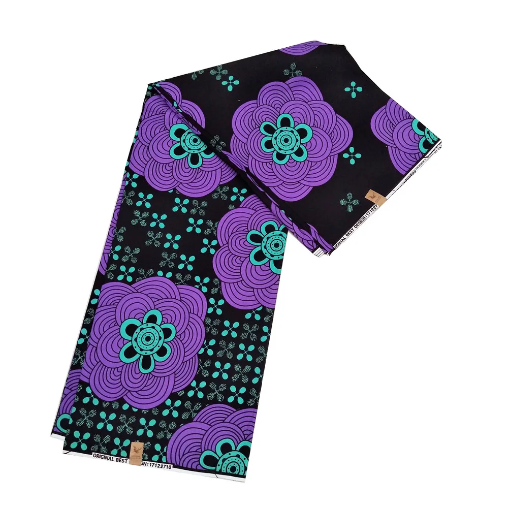 

new arrival latest designs ankara style super wax Hollandais high quality real dutch wax wrapper for women dress A1184