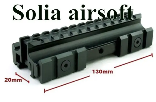 

New Weaver TRI-RAIL See-Through Raiser Rifle Scope Mount 15D