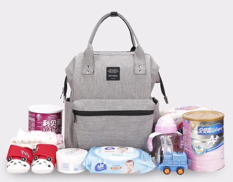 Пеленки рюкзак для мамы путешествия сплошной Цвет детские пеленки мешок качество Для женщин рюкзаки для беременных сумка Anti-theft Детские